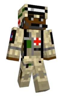 Accedent Minecraft avatar full body