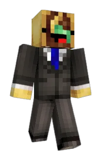 Accountant Minecraft avatar full body