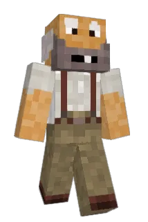 AceBananaman Minecraft avatar full body