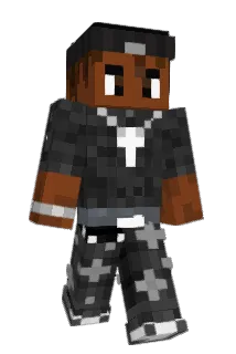 Aceblastz Minecraft avatar full body