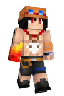 Aceheartie Minecraft avatar full body