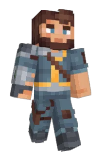 AcesRed Minecraft avatar full body