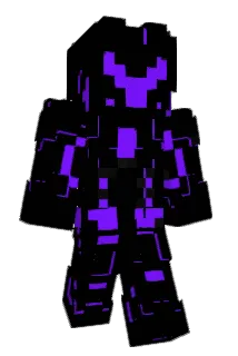 AchromaticX Minecraft avatar full body
