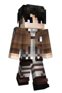 Ackermannie Minecraft avatar full body