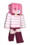 Acommpany Minecraft avatar full body