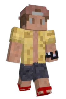 Aconchegante Minecraft avatar full body