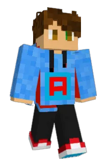 Acquilotto Minecraft avatar full body