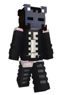 Actuallylulu Minecraft avatar full body