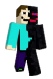 Actualman Minecraft avatar full body