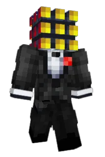 AcubeInASuit Minecraft avatar full body