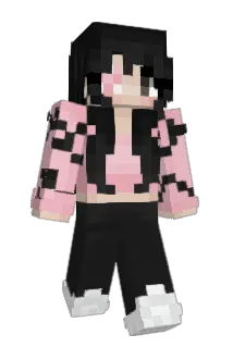 Ad3lina Minecraft avatar full body