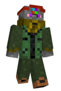AdPipe Minecraft avatar full body