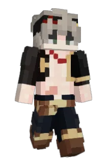 AdPorto Minecraft avatar full body