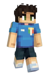 AdamClicks Minecraft avatar full body