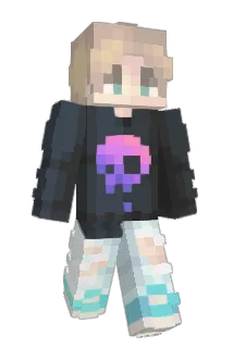 Adhugamer Minecraft avatar full body