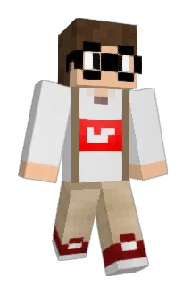Adiko Minecraft avatar full body