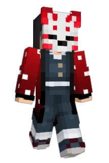 Adjuvante Minecraft avatar full body