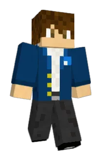 Admieral Minecraft avatar full body