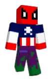 AdmiralAmerican Minecraft avatar full body
