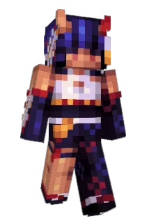 AdmiralTaku Minecraft avatar full body