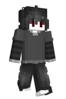 Adolecente Minecraft avatar full body