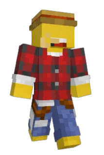 Adventstriker Minecraft avatar full body