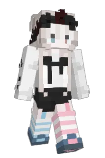 Adverseblack Minecraft avatar full body
