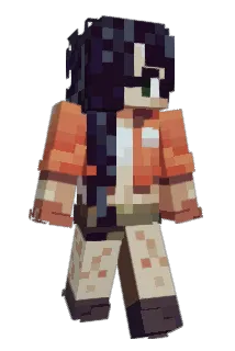 Aecya Minecraft avatar full body