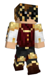 AeroHearts Minecraft avatar full body