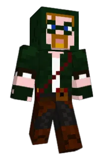 AerrowAce Minecraft avatar full body