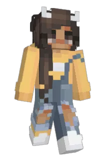 AestheticSponge Minecraft avatar full body
