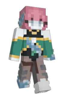 AetasAzrael Minecraft avatar full body