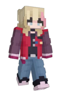 Afectuosa Minecraft avatar full body