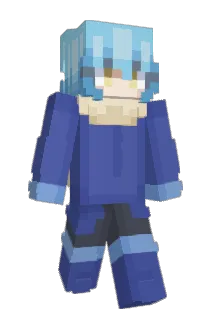 Aff_Azure Minecraft avatar full body