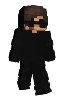 Afligido Minecraft avatar full body