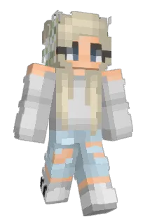 Afrodite09 Minecraft avatar full body