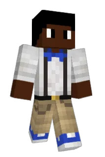Afroo Minecraft avatar full body
