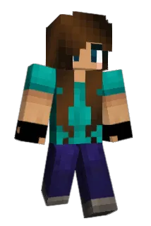 Afroungen Minecraft avatar full body