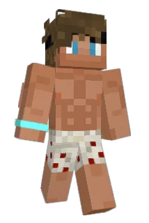 Afrox Minecraft avatar full body