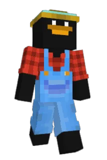 Afrulan Minecraft avatar full body