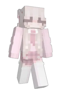 AgentBanana Minecraft avatar full body