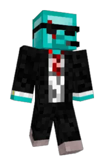 AgentDiamond Minecraft avatar full body