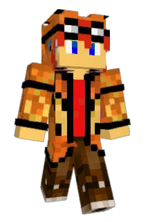 AgentDragon Minecraft avatar full body