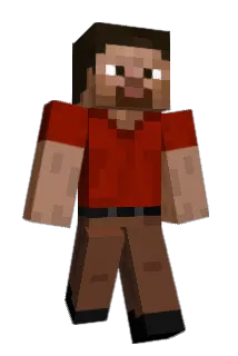 AgentF Minecraft avatar full body