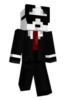 AgentPanda843 Minecraft avatar full body