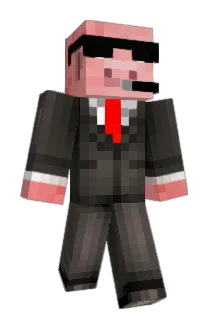 AgentPork23 Minecraft avatar full body