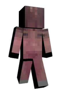 Agent_49 Minecraft avatar full body