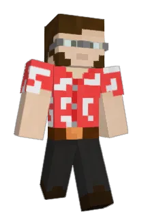 Agent_C1 Minecraft avatar full body