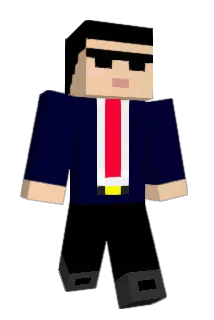 Agent_Secret Minecraft avatar full body