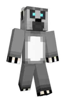 Agentlemur Minecraft avatar full body